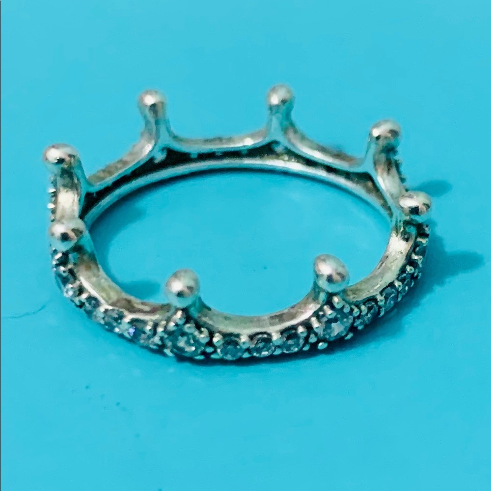 Pandora Crown Ring Size 6